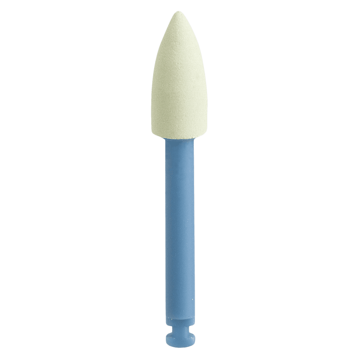 SS White Jazz Polisher P2S Fine Flame, Sterile, Single-Use, RA Latch-Type, 25/Roll - Jazz Polishers P2S Flame, Fine 25/Roll. Sterile, Single-use - Image 1