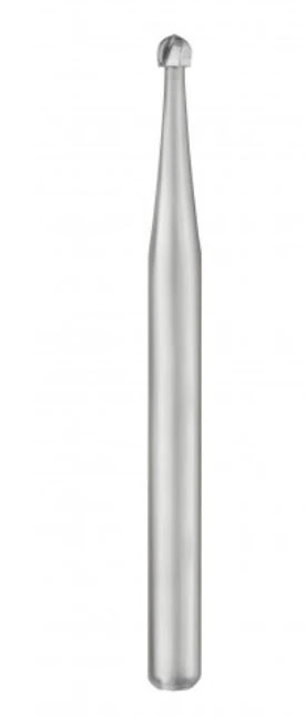 SS White Sterile FGSL-1 Carbide Bur, Surgical Length, Friction Grip, 25/Roll - 1 Cur Sl SterilbiFG Roll of 25 - Image 1