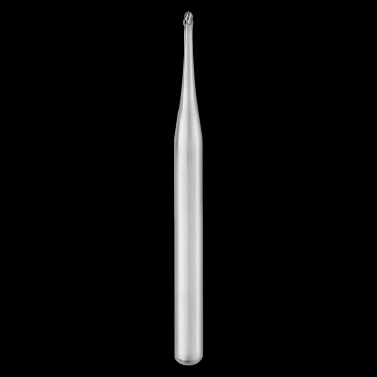 SS White Sterile Carbide Bur, FG 1/2S, Round, Short Shank, 25/Pkg - Bur Carbide FG 1/2 Sterile SS Roll of 25 - Image 1