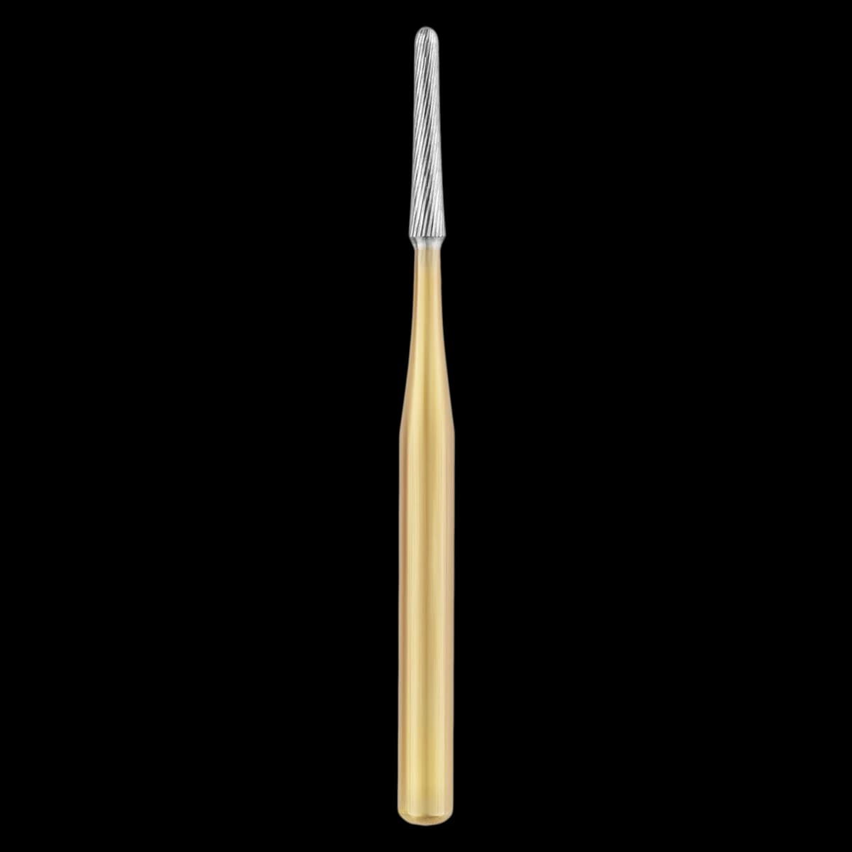 SS White 9642 Trimming & Finishing Sterile Carbide Bur, FG, Tapered Fissure, 30 Blades, 25/Roll, FF9642 - 9642 Blade Finish Dur Finish Sterile 30 Blades Roll of 25 - Image 1