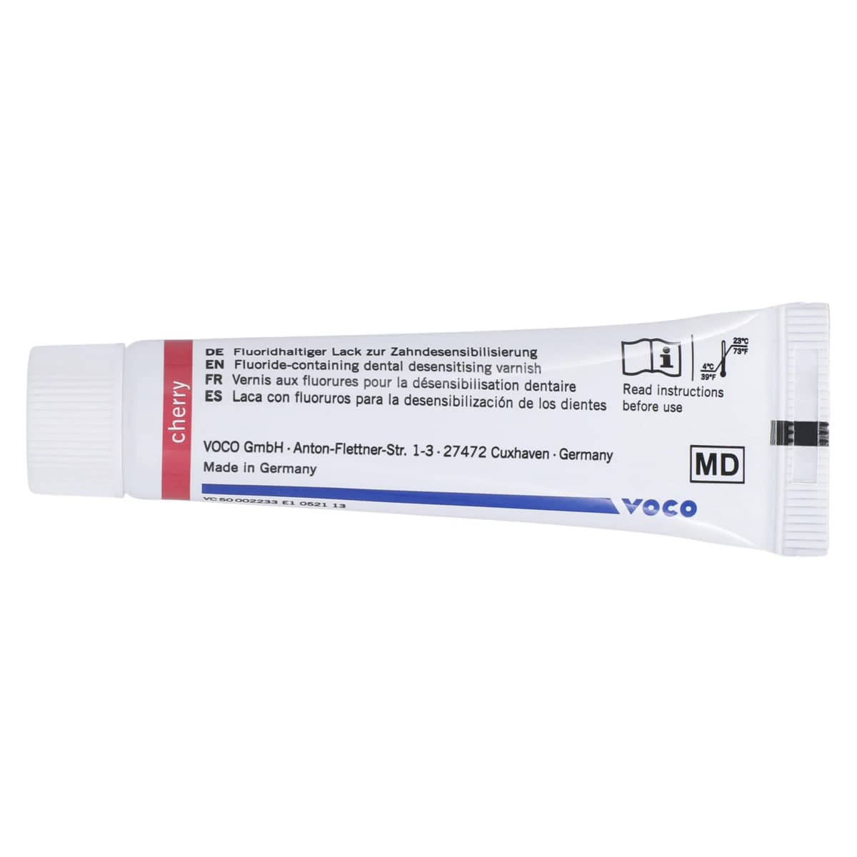 VOCO Profluorid 5% Sodium Fluoride Varnish, 10 ml Tube, Cherry Flavor, 1267 thumbnail 3