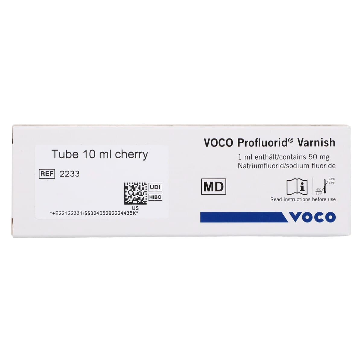VOCO Profluorid 5% Sodium Fluoride Varnish, 10 ml Tube, Cherry Flavor, 1267 thumbnail 5