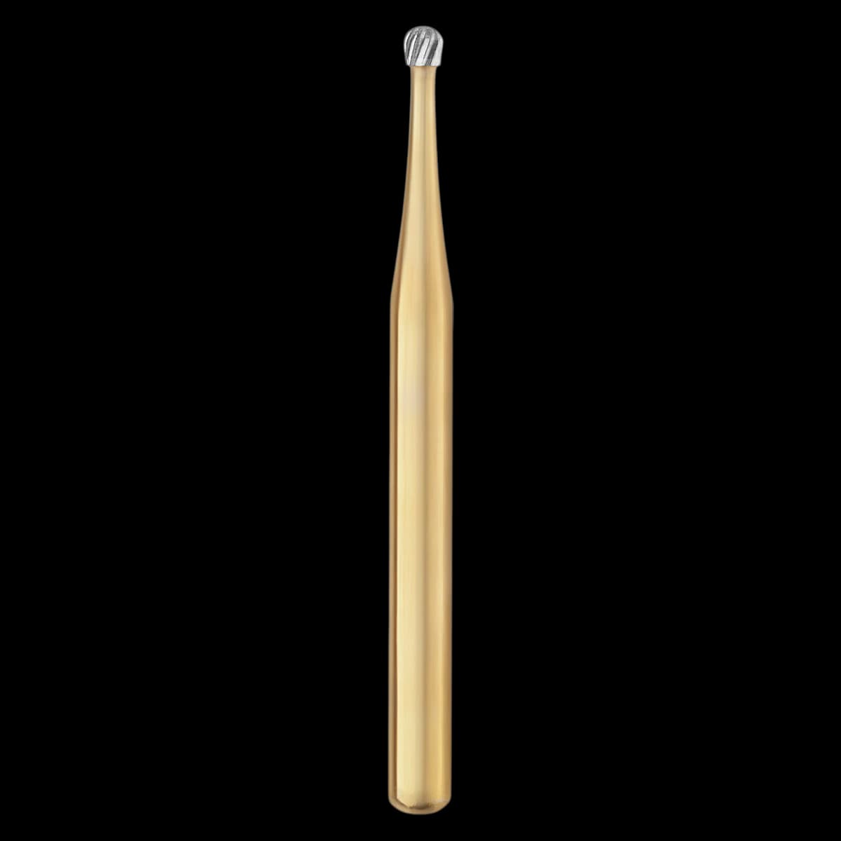SS White T&F 7002 12-Blade Round Trimming and Finishing Carbide Bur, Friction Grip, 5/Pkg, 15102-5 - Round Trimming and Finishing 12 Blade Carbide Burs - Image 1