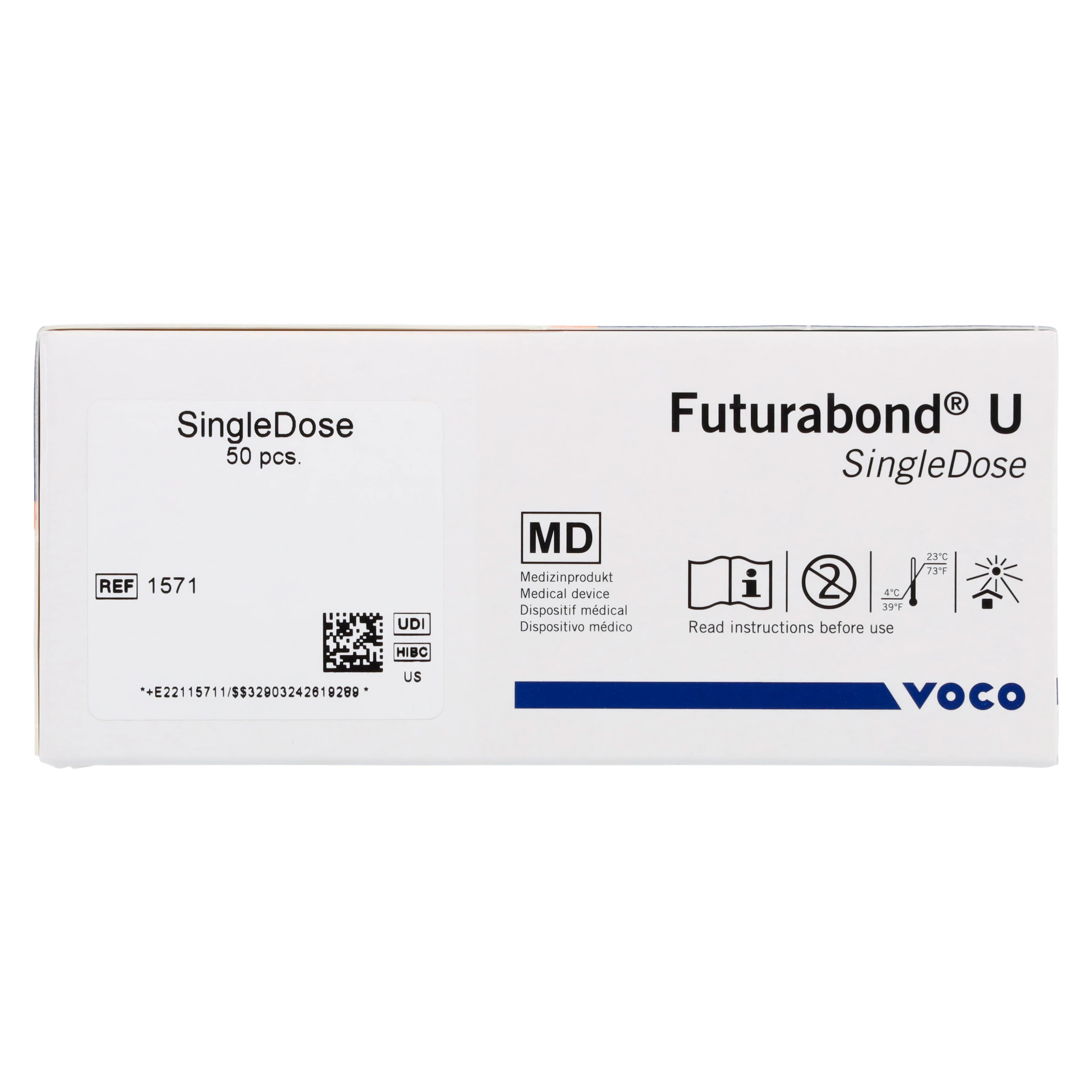 VOCO Futurabond U Dual-Cure Universal Adhesive, SingleDose Refill, 0.1 mL, 50/Pk, 1571 thumbnail 5