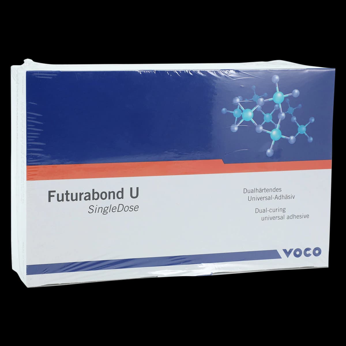 Voco Futurabond U Trial Kit, Dual-Cure Universal Adhesive, SingleDose System, 20 x 0.1ml Doses with Vococid Gel - Futurabond U Trial Kit - Image 1