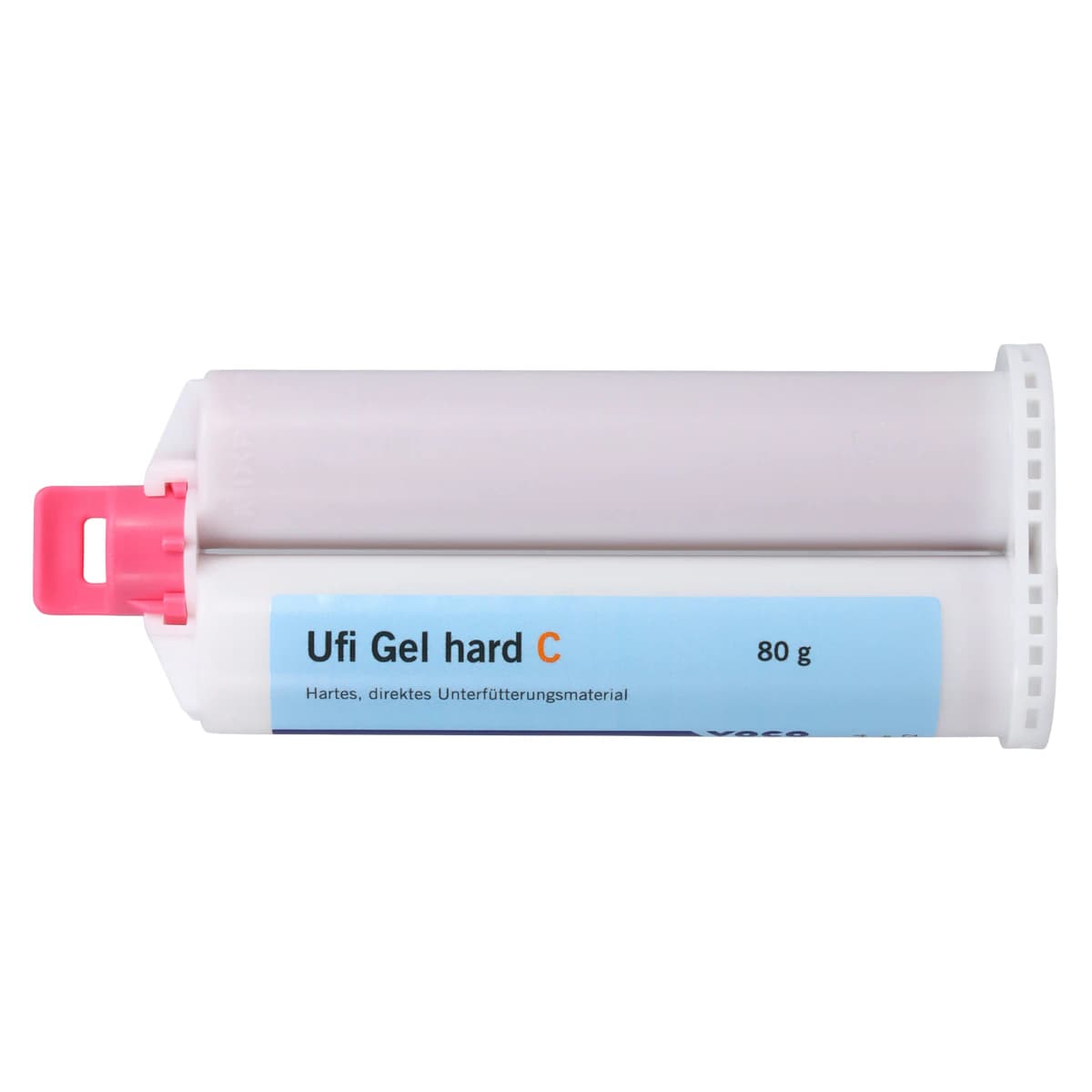 Ufi Gel hard C Denture Relining Material, 80g Refill Cartridge, 1 Cartridge + 10 Mixing Tips thumbnail 3