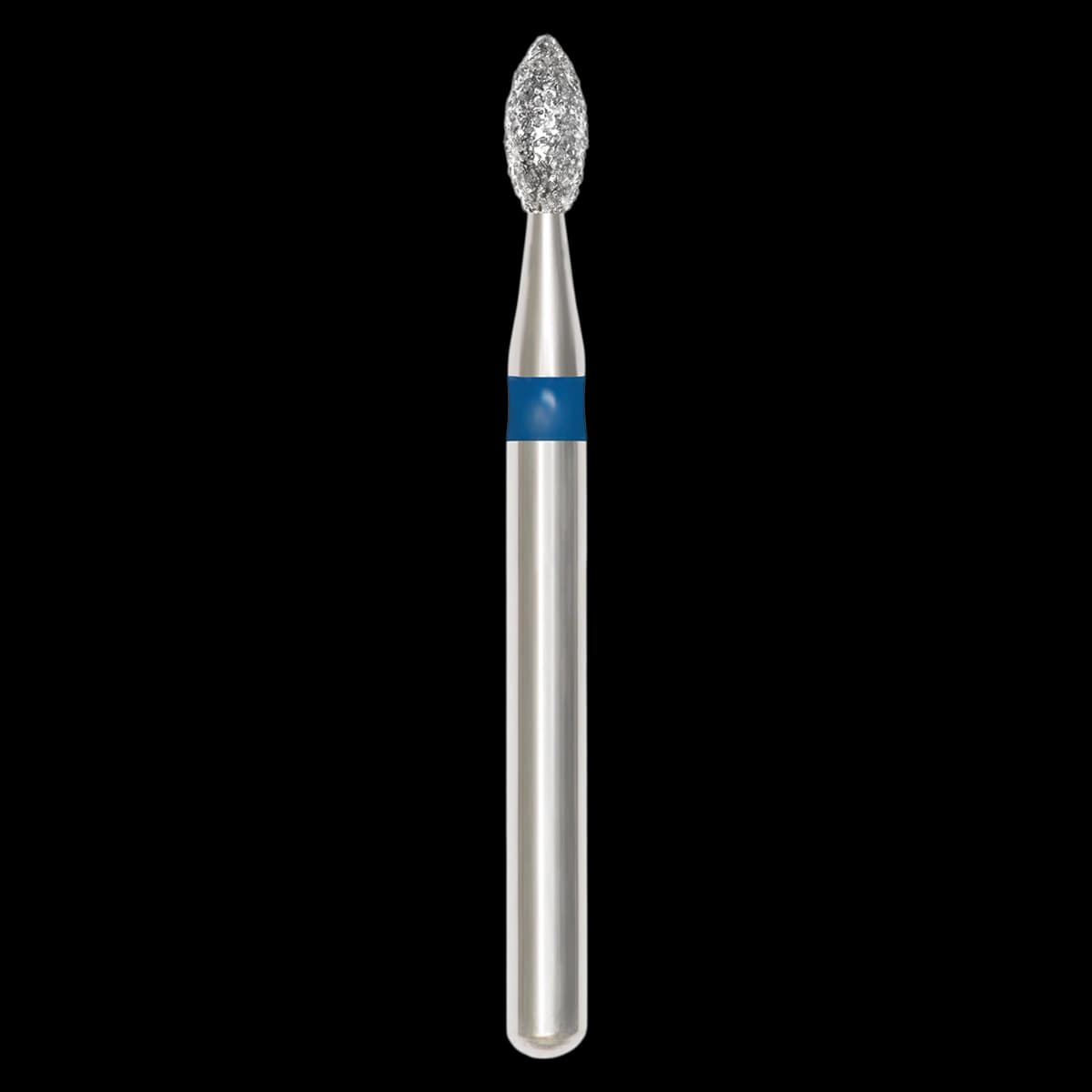SS White Revelation Diamond Bur, Friction Grip, Medium, Pointed Football, 368-016M, 5/Pk - Revelation Diamond 368-016M - Image 1