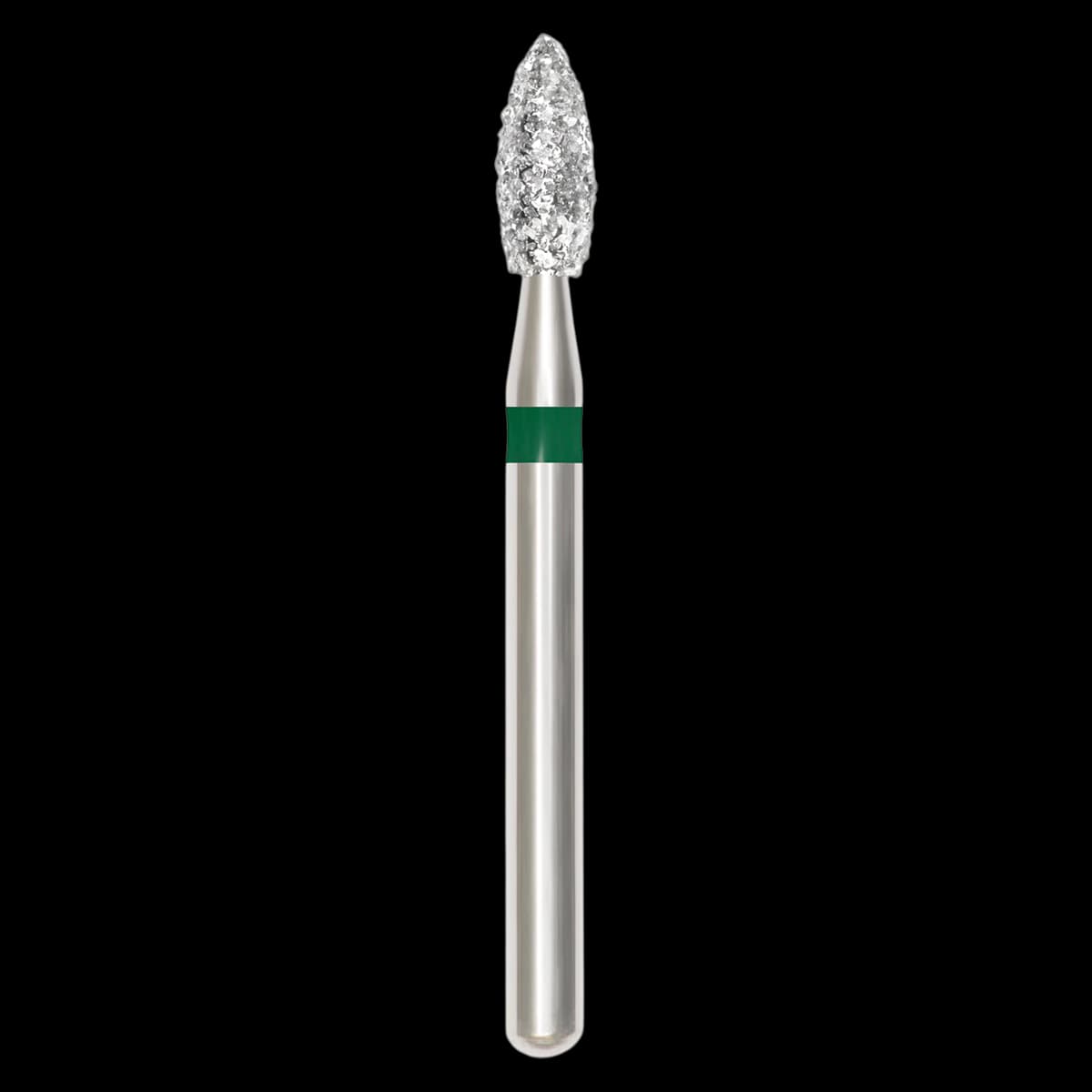 SS White Revelation Diamond Bur, Friction Grip, Coarse, Pointed Football Shape, 368-020C, 5/Pack - Revelation Diamond 368-020C - Image 1