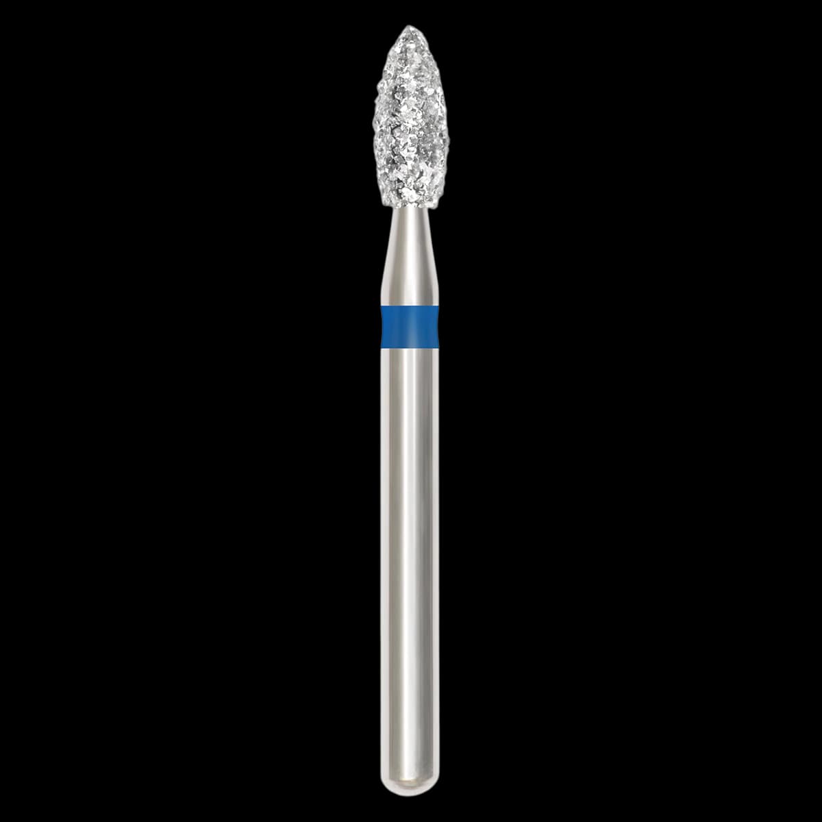 SS White Revelation Diamond Bur, Friction Grip, Medium, Pointed Football, 368-020M, 5/Pack - Revelation Diamond 368-020M - Image 1