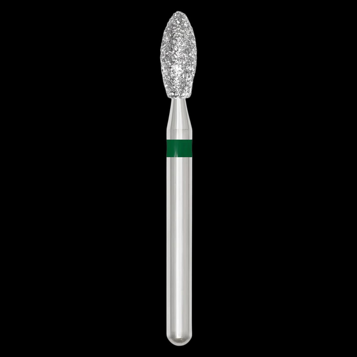 SS White Revelation Diamond Bur, Friction Grip, Coarse, Pointed Football Shape, 368-023C, 5/Pack - Revelation Diamond 368-023C - Image 1