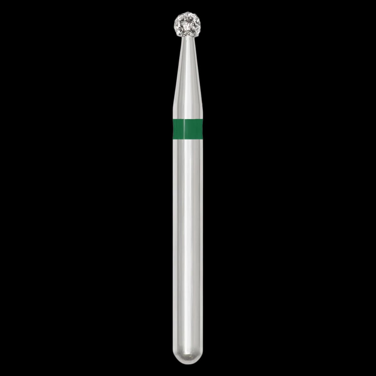 SS White Revelation Diamond Bur, Friction Grip, Coarse Grit, Round, 1.4 mm, 5/Pk, 801-014C - Revelation Diamond 801-014C - Image 1