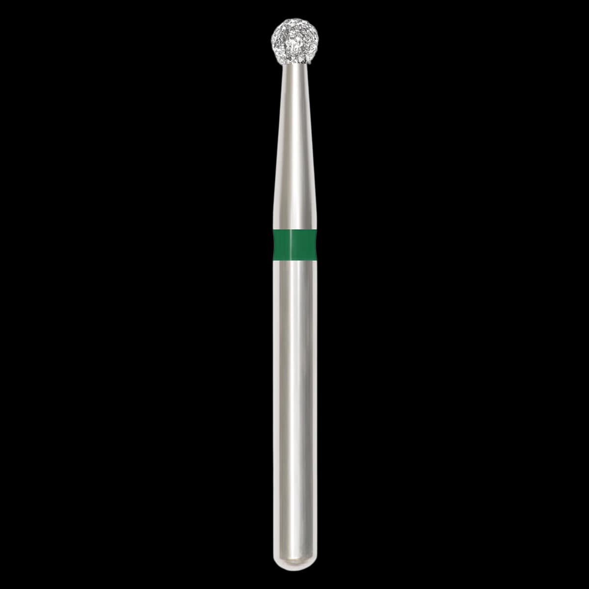 SS White Revelation Diamond Bur, Friction Grip, Coarse Grit, Round, 1.6 mm, 5/Pk, 801-016C - Revelation Diamond 801-016C - Image 1