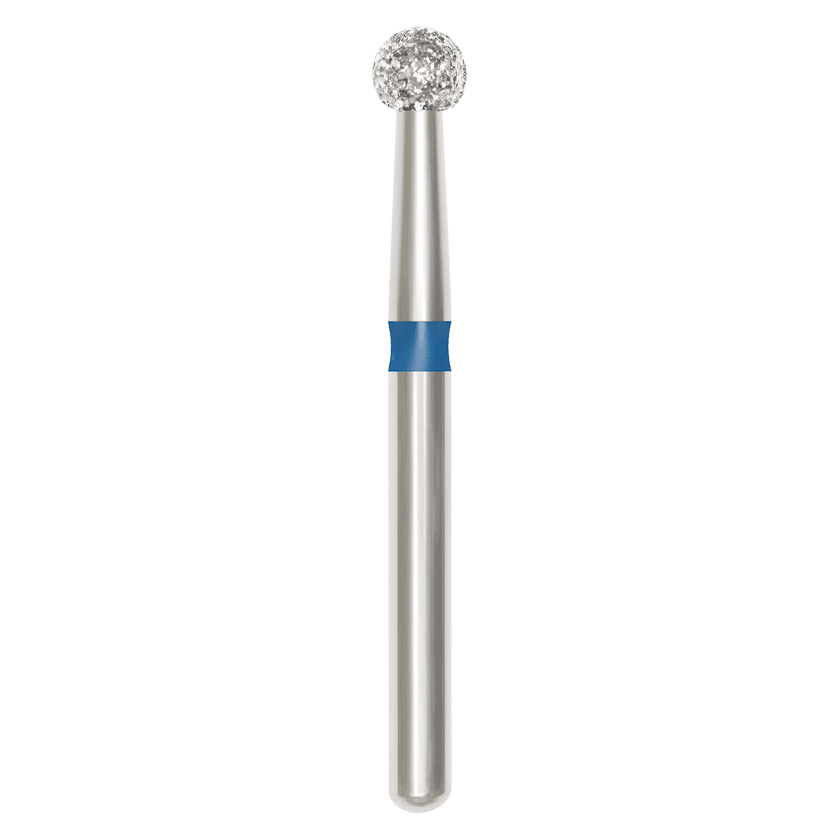 SS White Revelation Diamond Bur, Friction Grip, Medium Grit, Round Shape, 2.3 mm, 5/Pk, 801-023M - Revelation Diamond 801-023M - Image 1