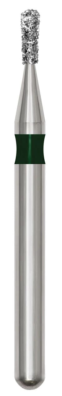 SS White Revelation Diamond Bur, Friction Grip, Coarse, Pear Shape, 830-008C, 5/Pack - Revelation Diamond 830-008C - Image 1
