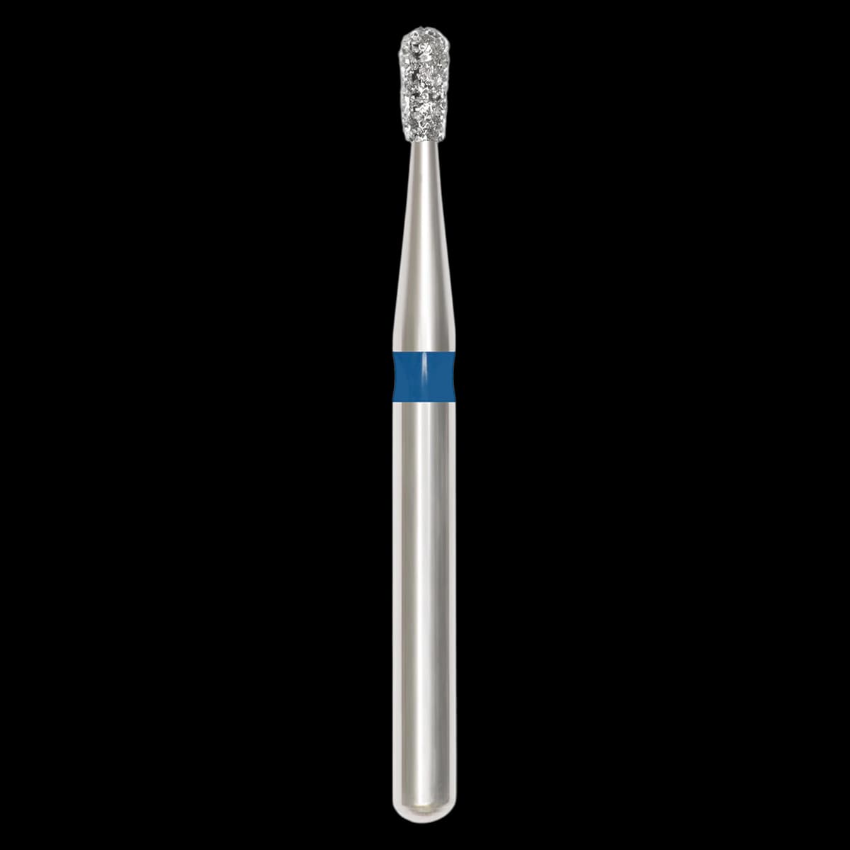 SS White Revelation Diamond Bur, Friction Grip, Medium Grit, Pear Shape, #830-012M, 5/Pack - Revelation Diamond 830-012M - Image 1