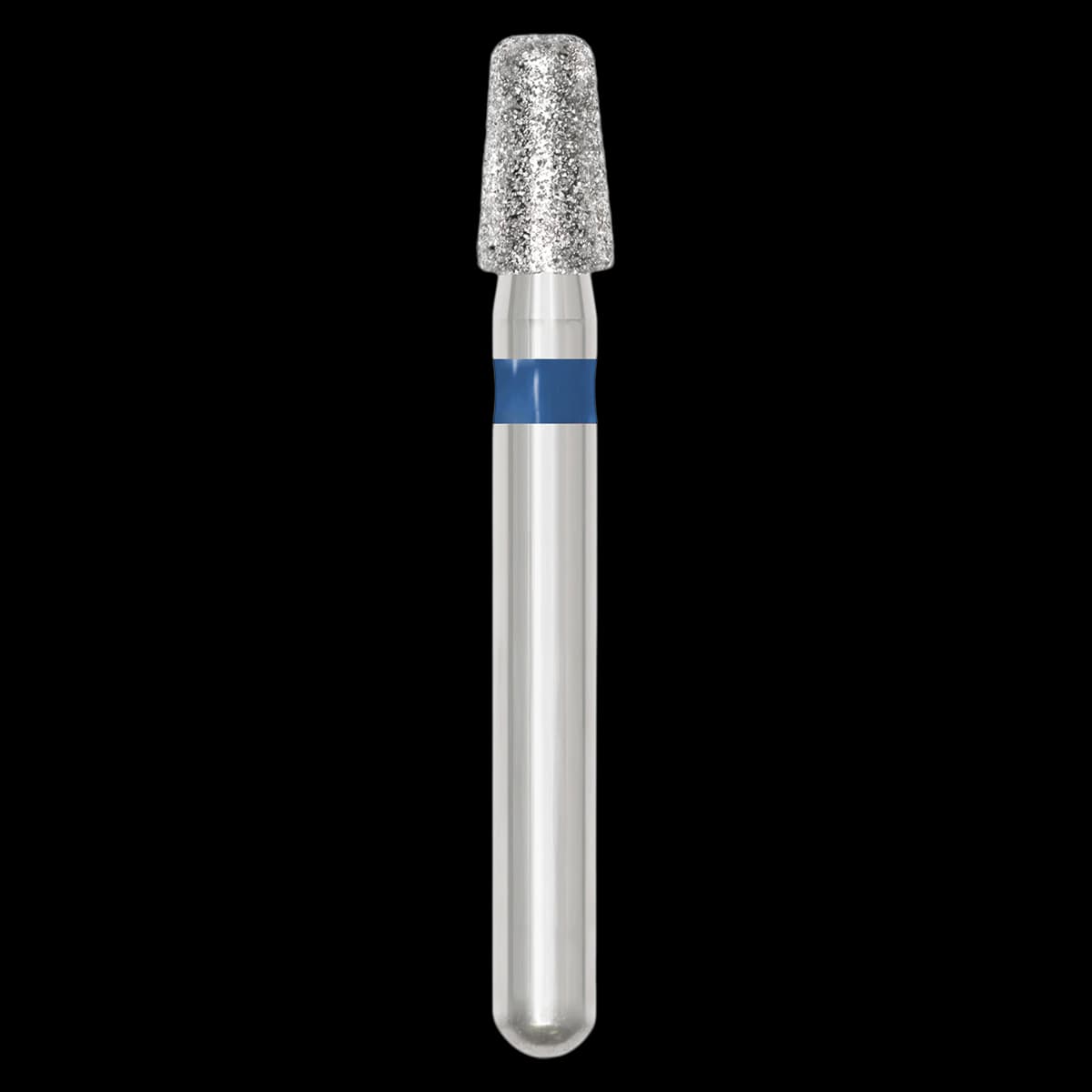 SS White Revelation FG #845KR-018M-SS Diamond Bur, Medium, Flat End Taper, Friction Grip, Short Shank, 5/Pk (91228-5) - Revelation FG #845KR.018 SS (Short Shk) Med. Mod. Flat End Taper Dia. Bur, 5/Pk - Image 1