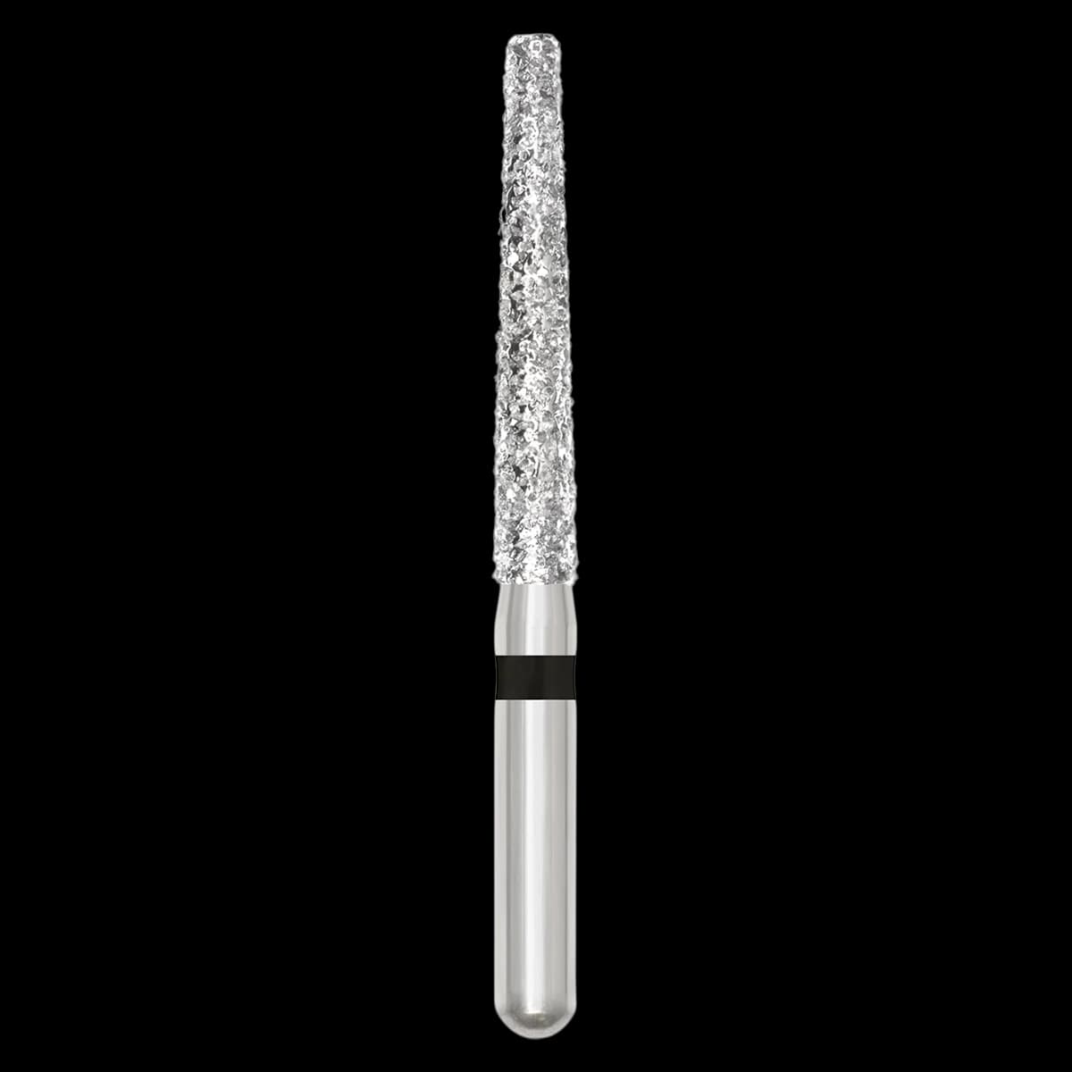 SS White Revelation Diamond Bur, Friction Grip, Super Coarse, Flat End Taper, 848-016SC, 5/Pk - Revelation Diamond 848-016SC - Image 1