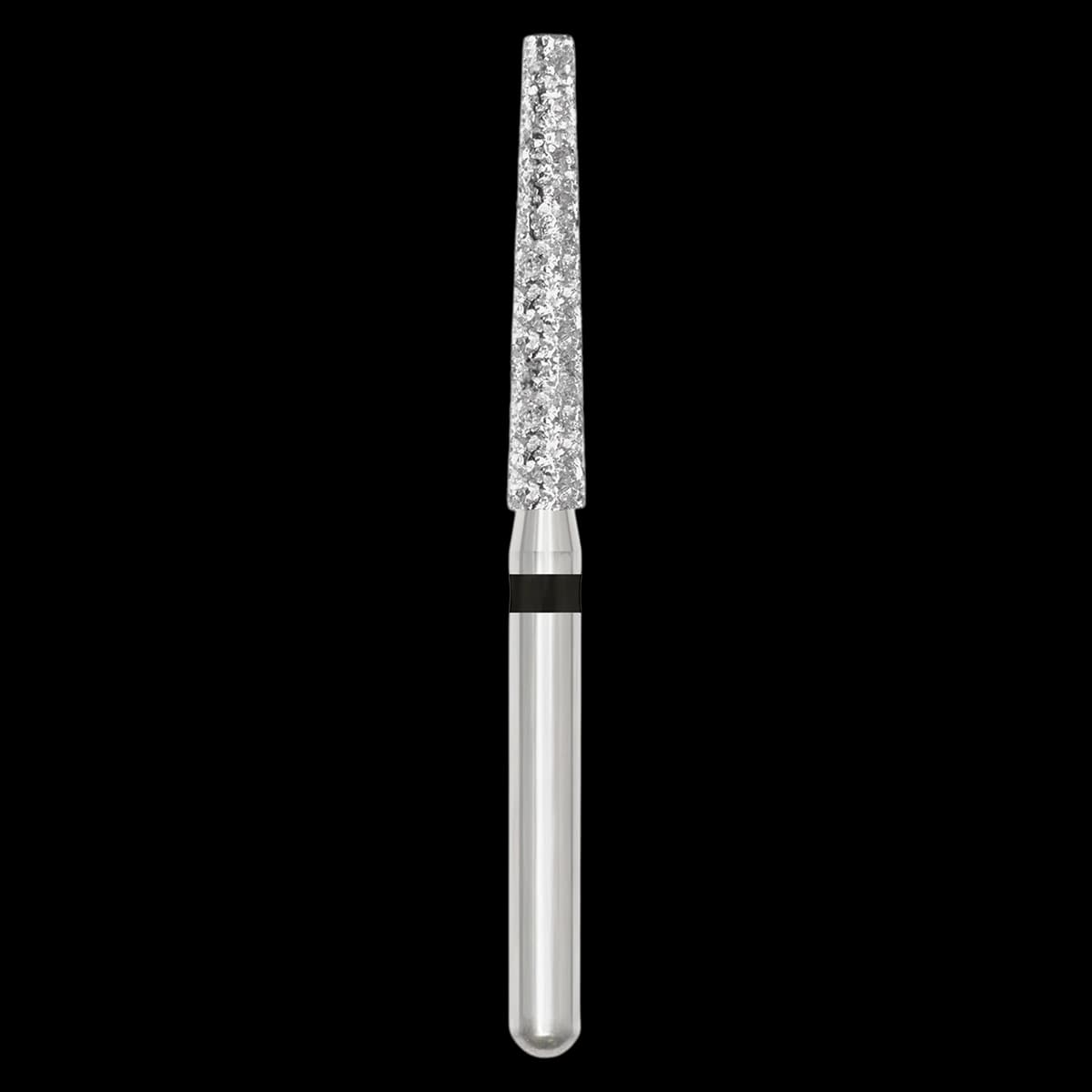 SS White Revelation Diamond Bur, Friction Grip, Super Coarse, Flat End Taper, 848-018SC, 5/Pack - Revelation Diamond 848-018SC - Image 1