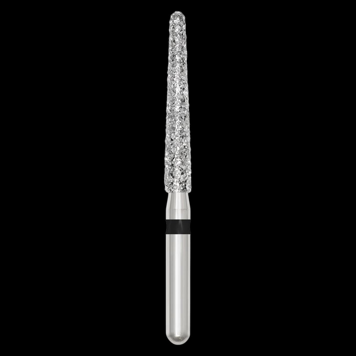 SS White Revelation Diamond Bur, Friction Grip, Super Coarse, Round End Taper, #850-016SC, 5/Pack (91259-5) - Revelation Diamond 850-016SC - Image 1