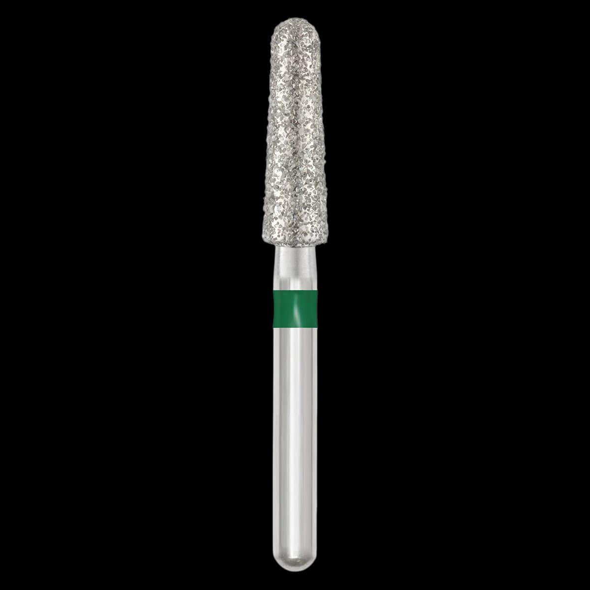 SS White Revelation Diamond Bur 856-025C-S, FG Short Shank, Coarse, Round End Taper, 5/Pk - Revelation Diamond 856-025C-S 5/Pk - Image 1