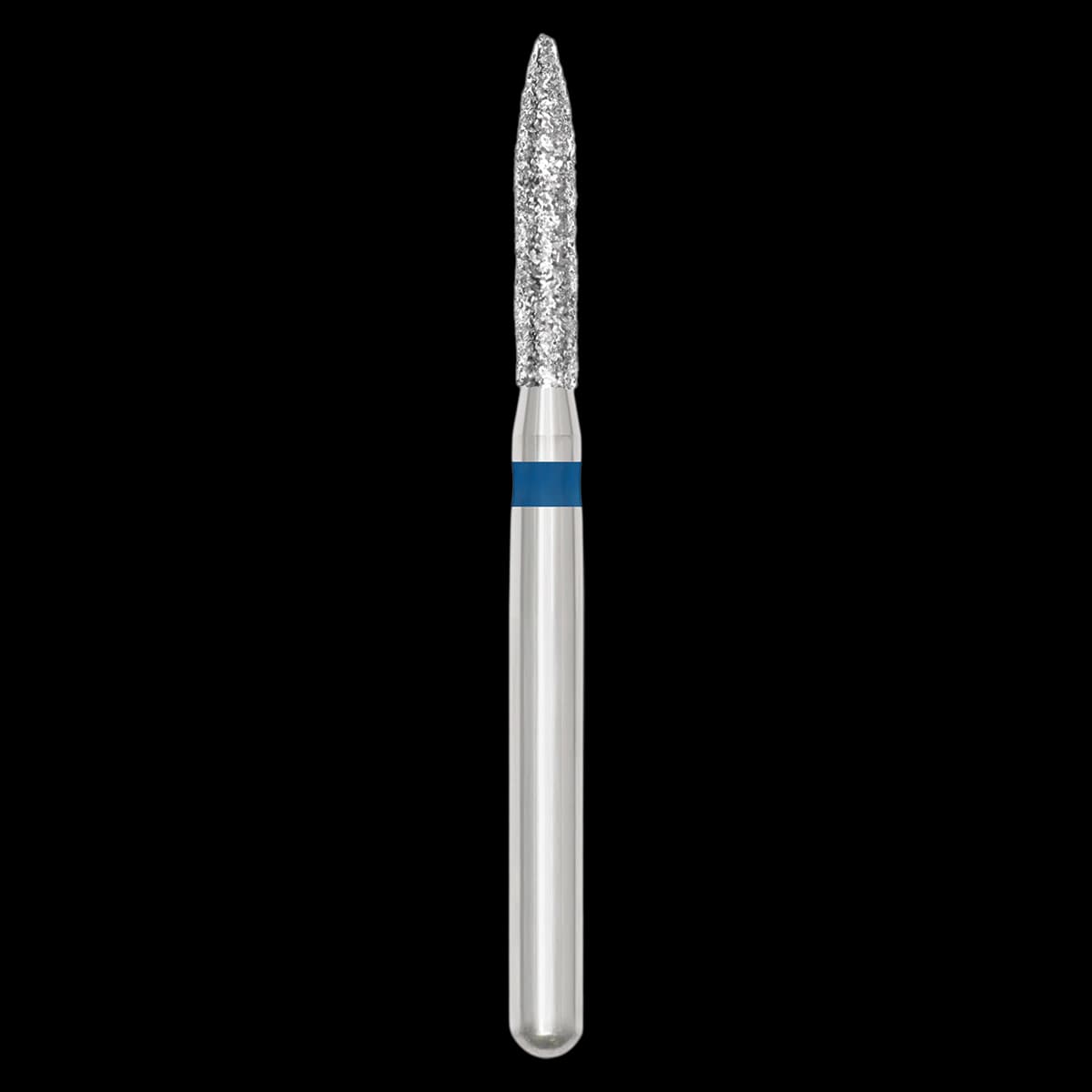 SS White Revelation Diamond Bur 862-014M, Friction Grip, Medium Flame, 5/Pk - Revelation Diamond 862-014M 5/Pk - Image 1