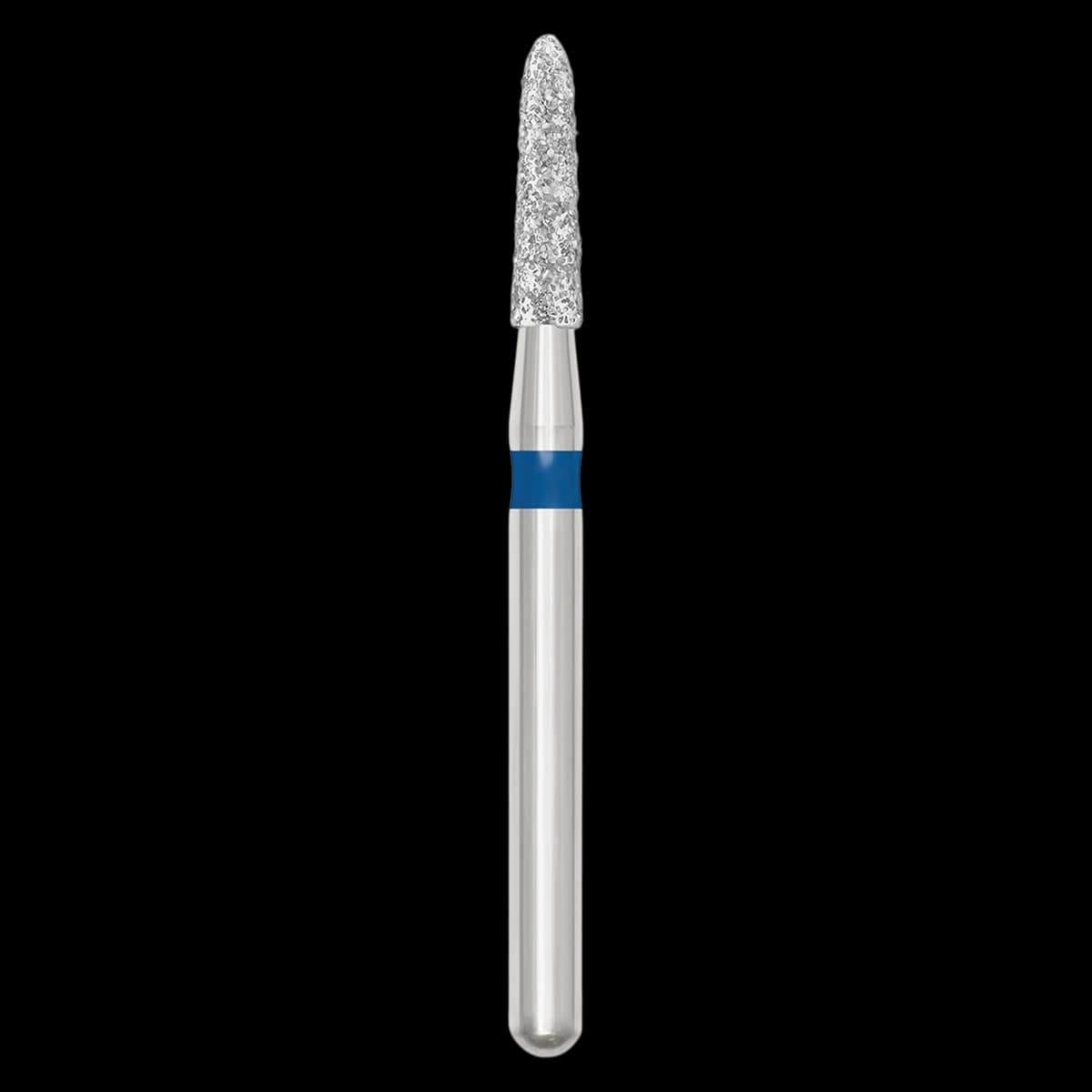 SS White Revelation Diamond Bur 877K-016M, Friction Grip, Medium Curettage, 5/Pk - Revelation Diamond 877K-016M 5/Pk - Image 1