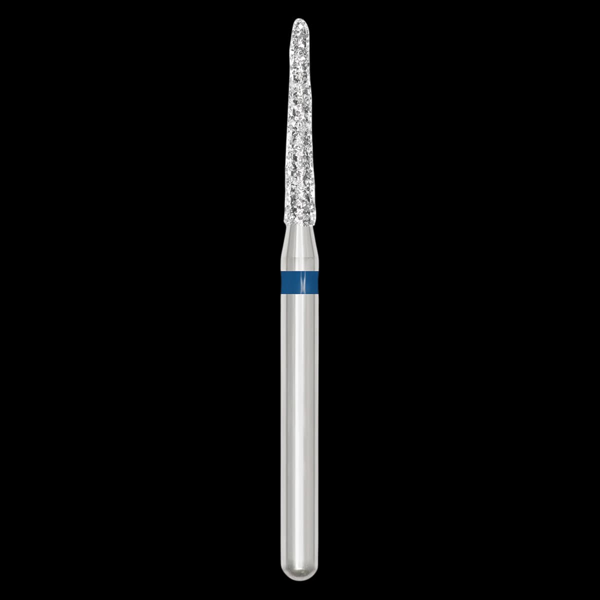 SS White Revelation Diamond Bur 878K-012M, Medium Grit, Friction Grip, Curettage Modified Chamfer, 5/Pk - Revelation Diamond 878K-012M 5/Pk - Image 1