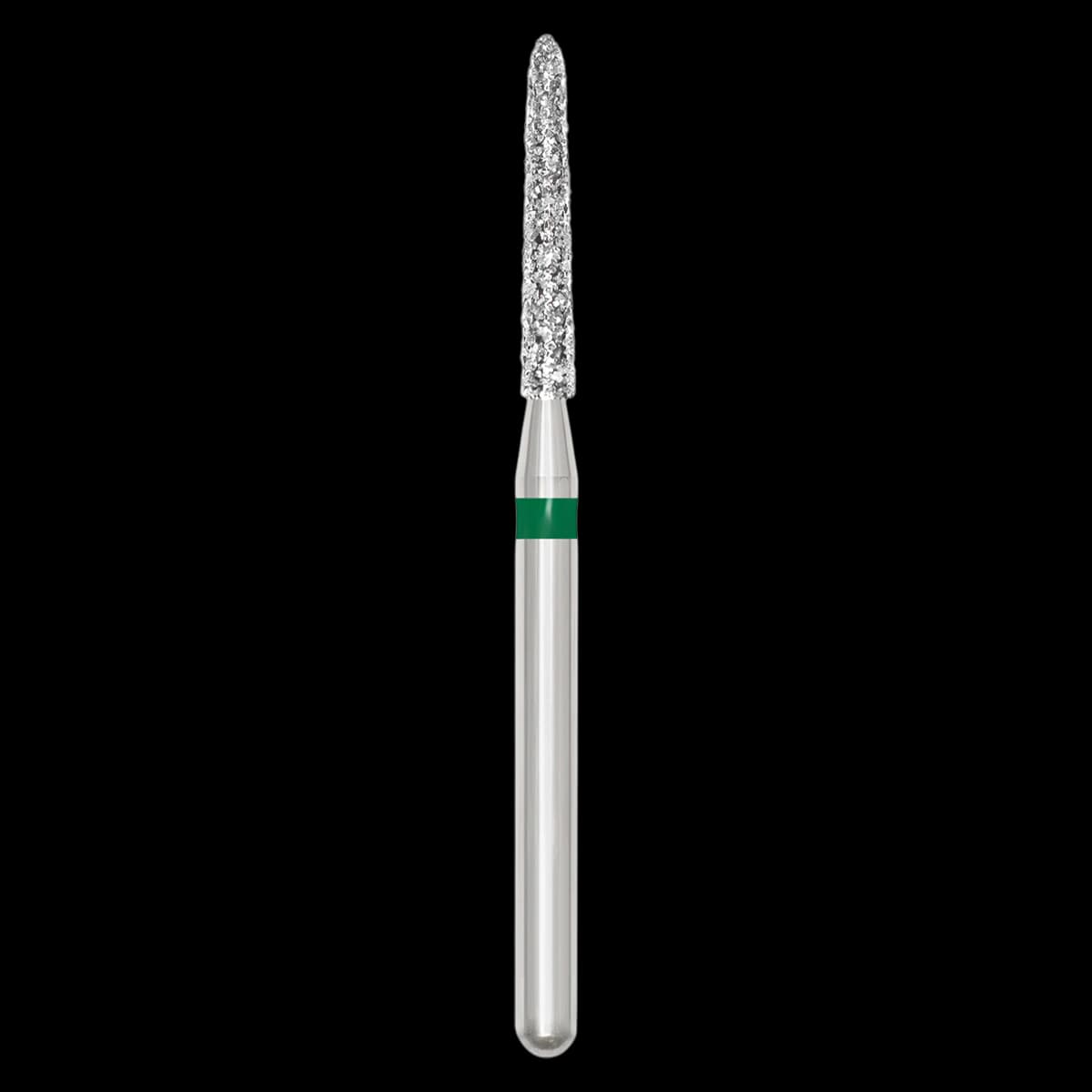 SS White Revelation Diamond Bur 878K-014C, Coarse Grit, Curettage Shape, Friction Grip, 5/Pk - Revelation Diamond 878K-014C 5/Pk - Image 1