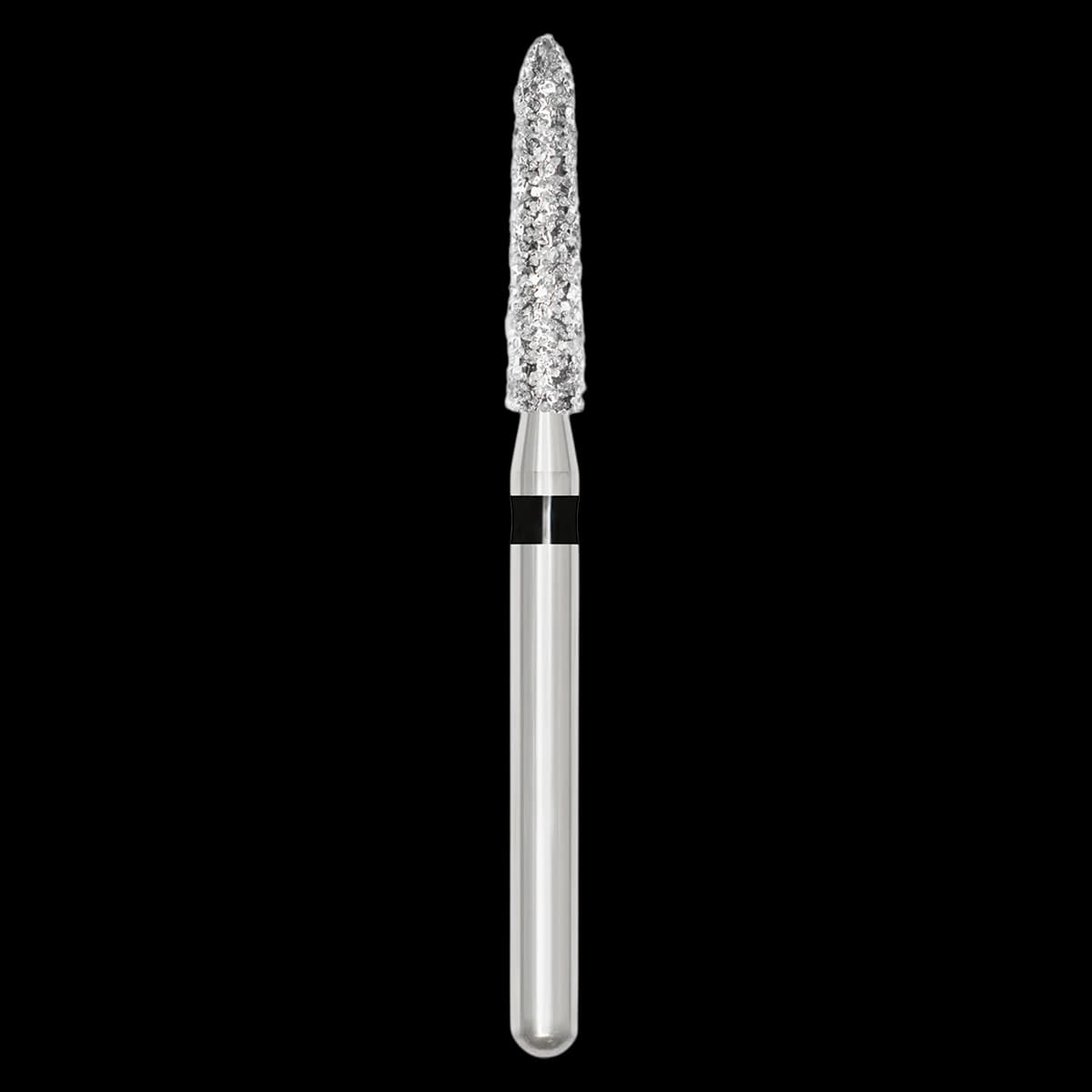 SS White Revelation Diamond Bur 878K-018SC, Super Coarse, Friction Grip, Curettage Modified Chamfer, 5/Pk, 91368-5 - Revelation Diamond 878K-018SC 5/Pk - Image 1
