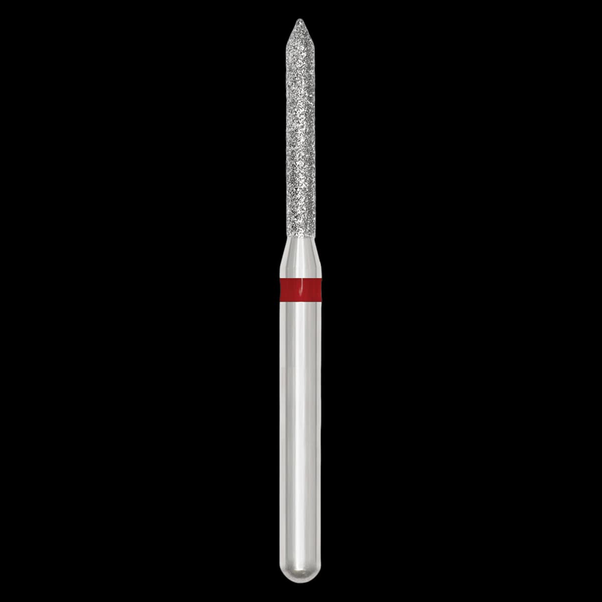 SS White Revelation Diamond Bur 885-012F, Fine Grit, Friction Grip, Beveled Cylinder, 5/Pk - Revelation Diamond 885-012F 5/Pk - Image 1