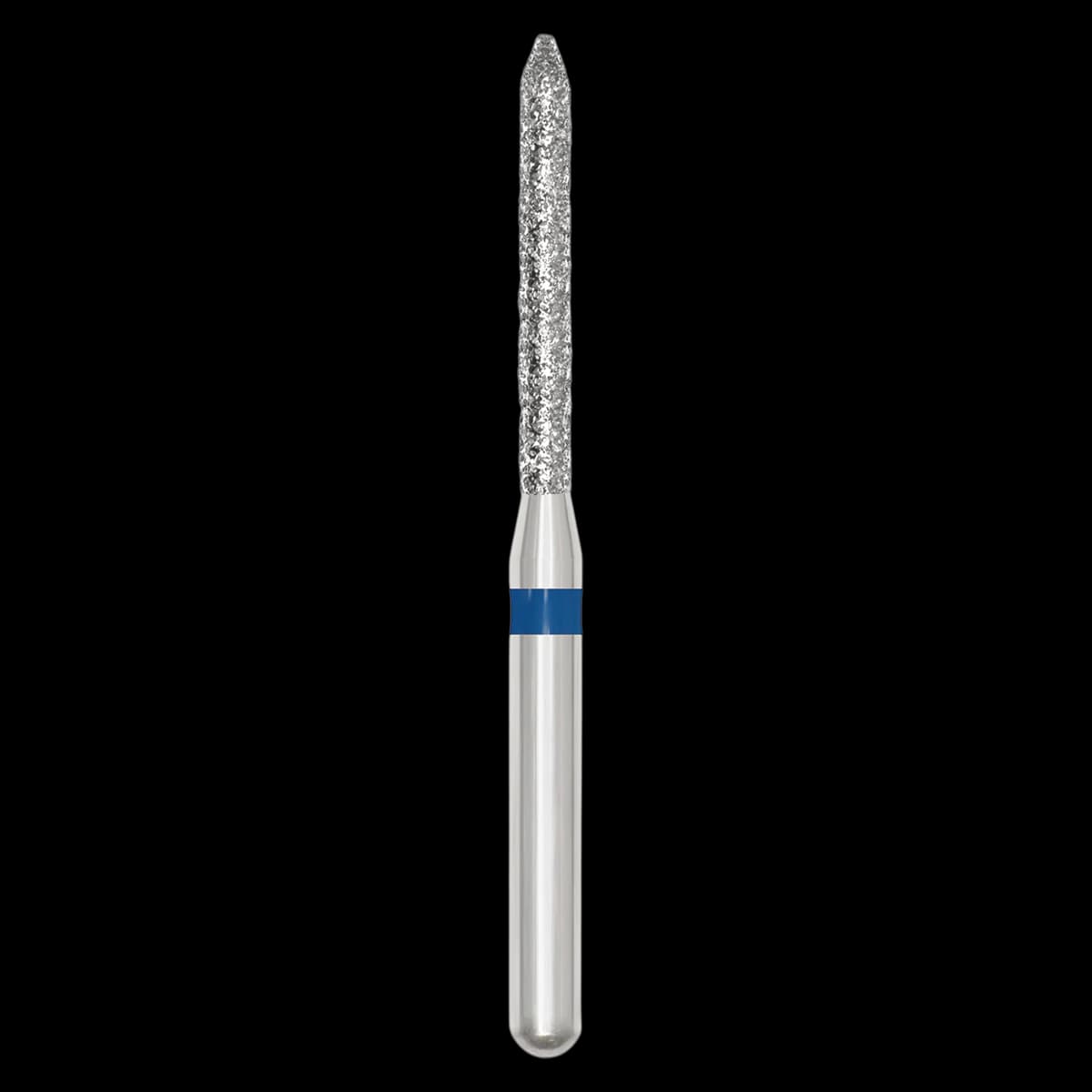 SS White Revelation Diamond Bur, Friction Grip, Medium Beveled Cylinder, 886-012M, 5/Pack - Revelation Diamond 886-012M - Image 1