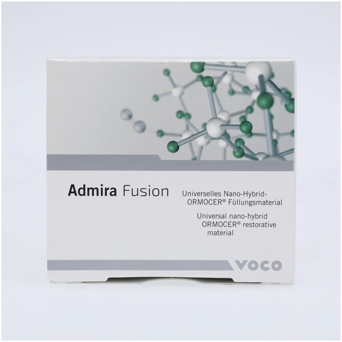 VOCO Admira Fusion Nanohybrid Ormocer Composite, Light-Cure, Capsule Refill, 0.2 g, Universal Viscosity, Shade A1, 15/Pk, 2782 thumbnail 3