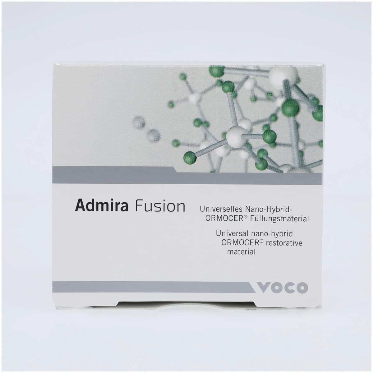 VOCO Admira Fusion Nanohybrid Ormocer Composite, Light-Cure, Capsule Refill, 0.2 g, Shade A2, 15/Pk, 2783 thumbnail 2