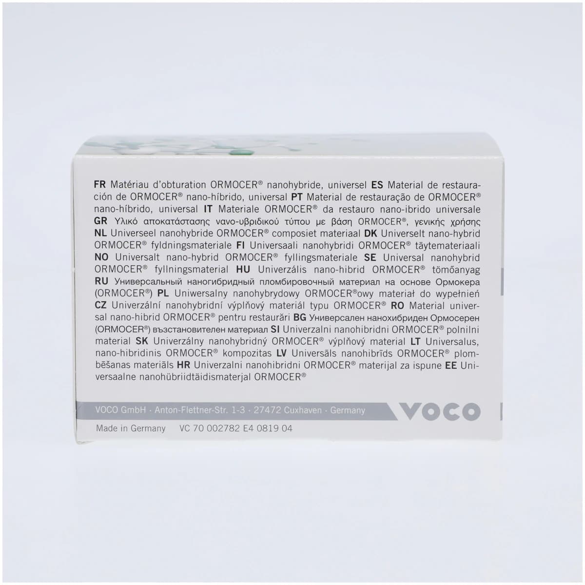 Admira Fusion Universal Nano-ORMOCER Restorative Composite, Light-Cure, Capsule Refill, 0.2 g, Shade A3, 15/Pk, 2784 thumbnail 3