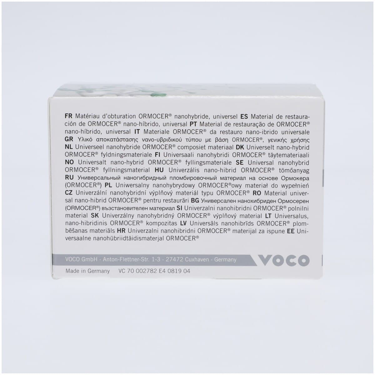 Admira Fusion Universal Nano-ORMOCER Restorative Capsules, Shade A4, 0.2 g, 15/Pk thumbnail 3