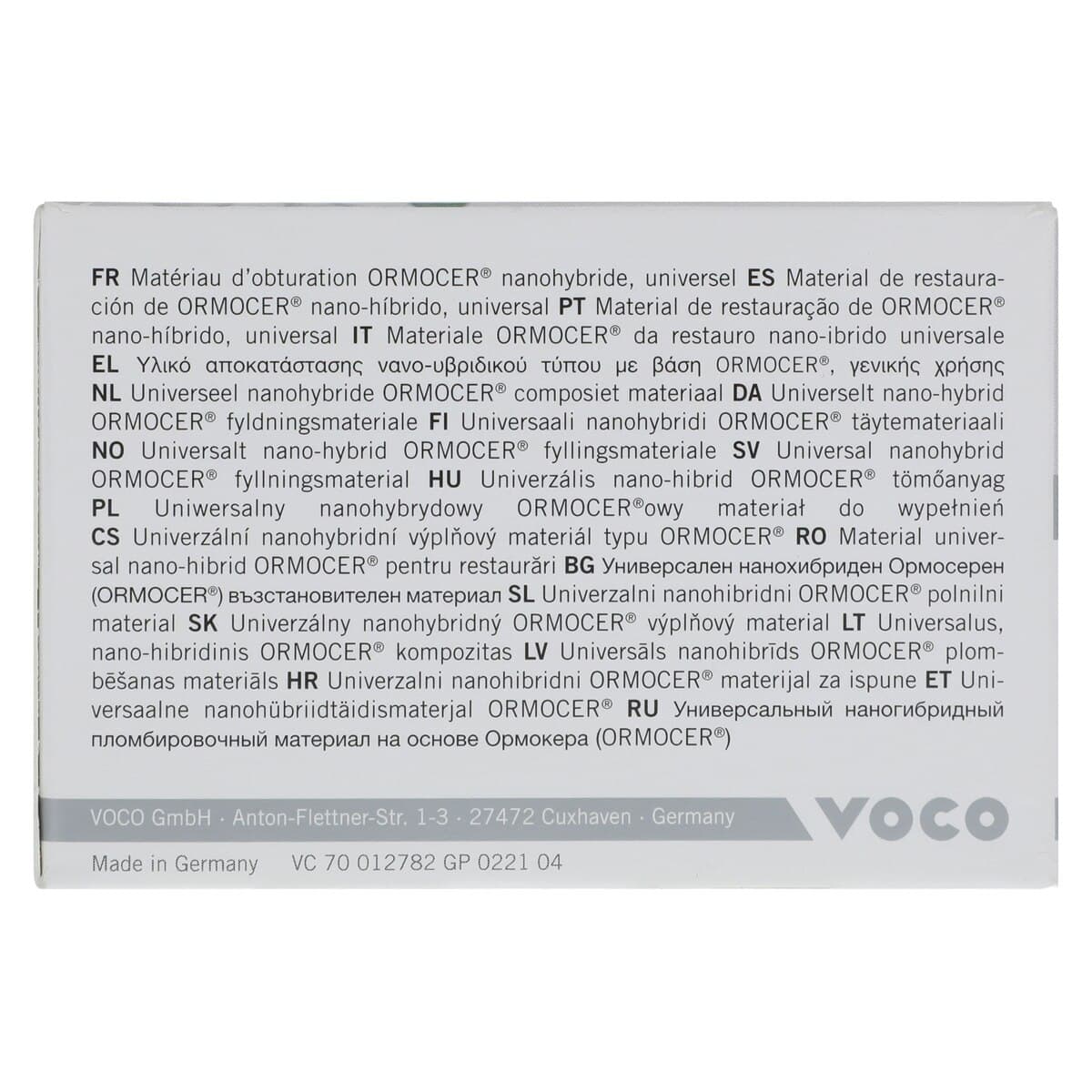 Admira Fusion Universal Nano-ORMOCER Restorative Composite Capsules, Shade GA3.25, 0.2 g, 15/Pack thumbnail 5