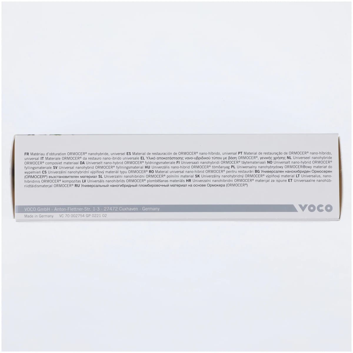 Admira Fusion Universal Nano ORMOCER 3g Syringe Shade A1, 2754 thumbnail 2
