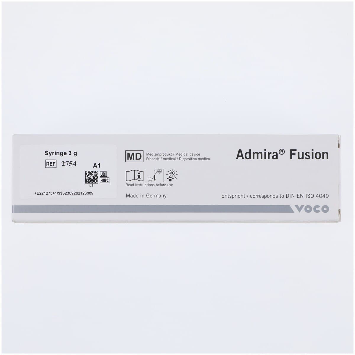 Admira Fusion Universal Nano ORMOCER 3g Syringe Shade A1, 2754 thumbnail 3