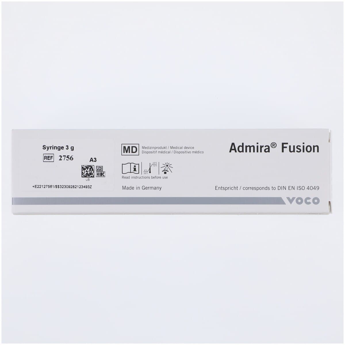 Admira Fusion Universal Nano-ORMOCER Restorative Syringe, Shade A3, 3g, Refill thumbnail 3