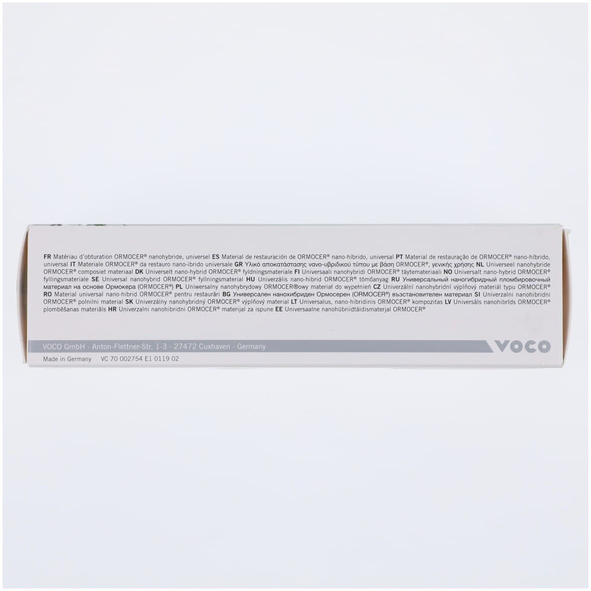 Admira Fusion Universal Nano ORMOCER 3g Syringe Refill Shade B2 thumbnail 2