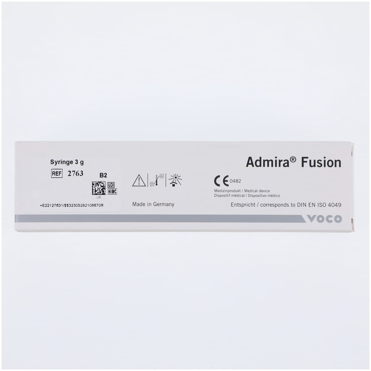 Admira Fusion Universal Nano ORMOCER 3g Syringe Refill Shade B2 thumbnail 3