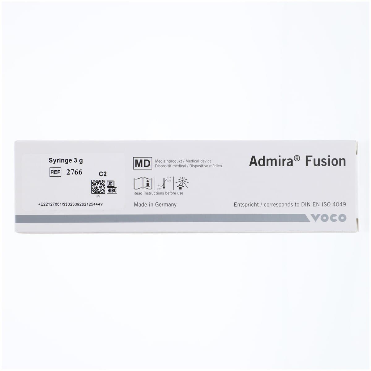 Admira Fusion Universal Nano ORMOCER 3g Syringe Refill Shade C2, 2766 thumbnail 6