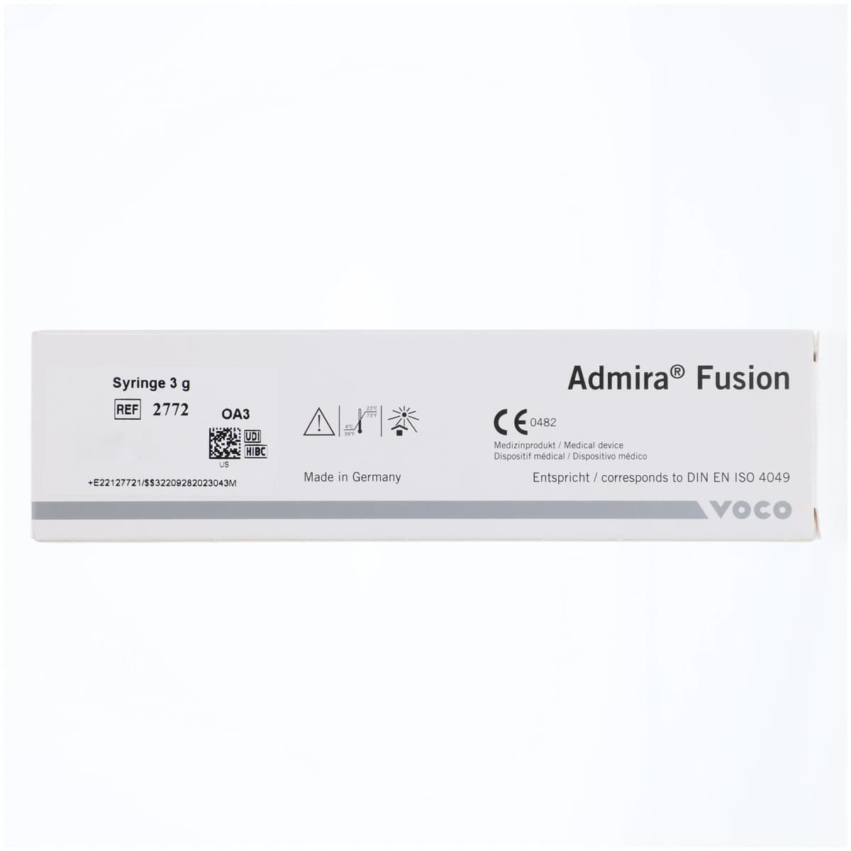 Admira Fusion Universal Nano ORMOCER 3g Syringe Refill, Opaque OA3 Shade thumbnail 6