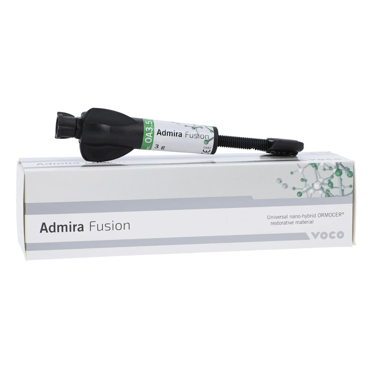 Admira Fusion Universal Nano ORMOCER 3g Syringe, Opaque OA3.5 Shade - Admira Fusion 3g Syringe Opaque OA3.5 - Image 1