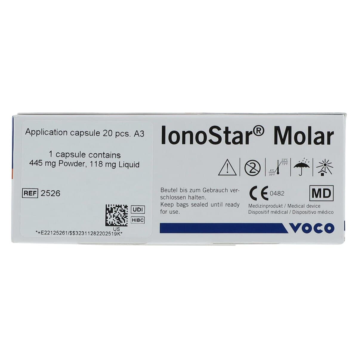 IonoStar Molar Glass Ionomer Restorative, Application Capsules, Shade A3, 20/Pkg thumbnail 2