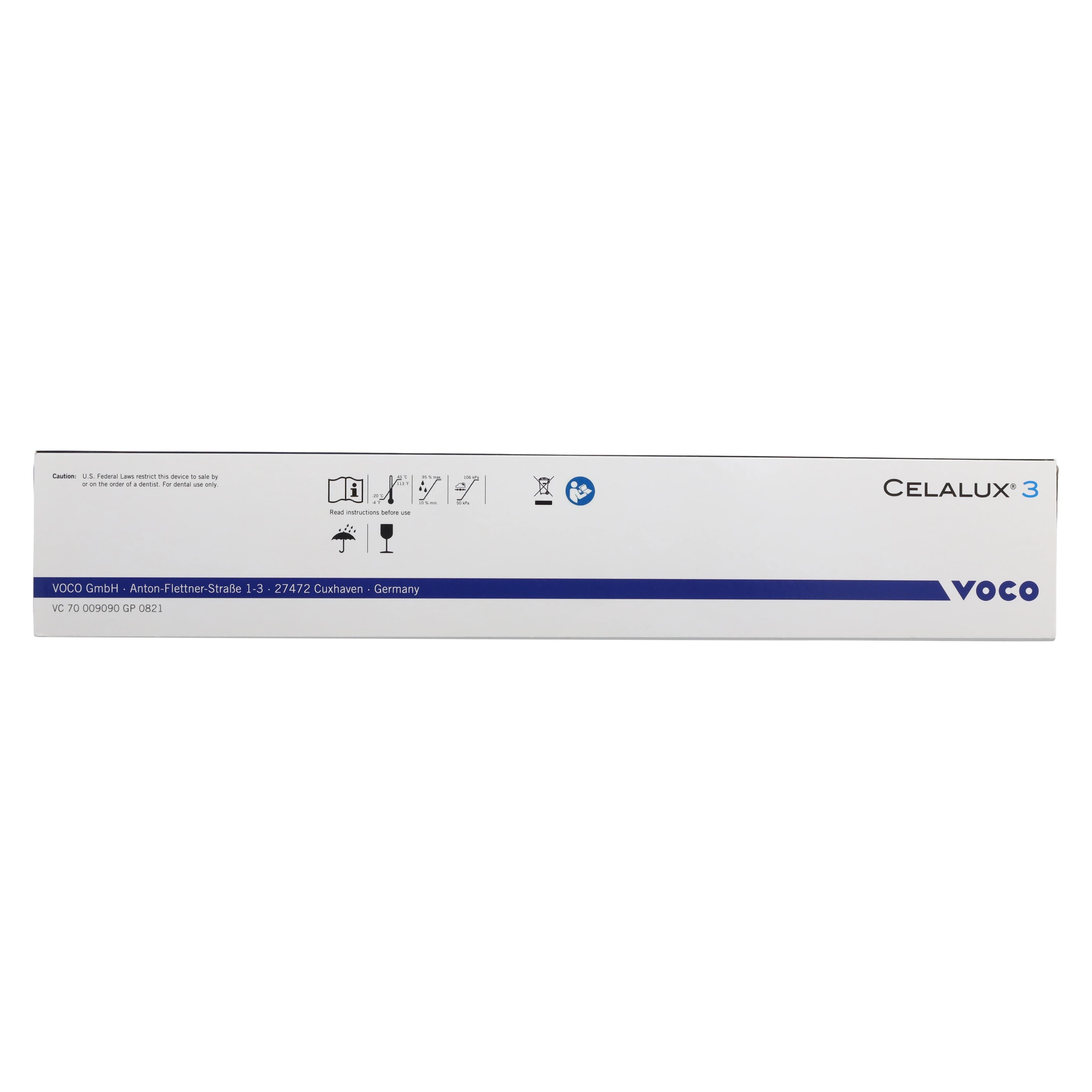 VOCO Celalux 3 LED Curing Light, Cordless, 1,300 mW/cm², Includes Handpiece, Charger, 2 Batteries, 8mm Light Guide thumbnail 9