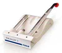 VOCO Celalux 3 LED Curing Light, Cordless, 1,300 mW/cm², Includes Handpiece, Charger, 2 Batteries, 8mm Light Guide - Celalux 3 LED Light - Image 1