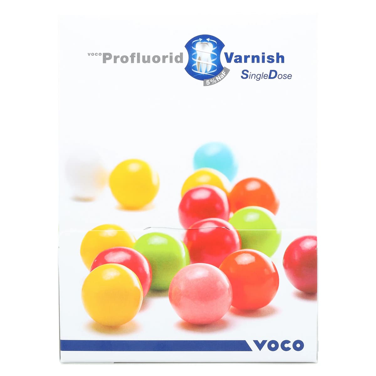 VOCO Profluorid 5% Sodium Fluoride Varnish, Single Dose, Bubble Gum, 0.4 mL, 200/Pack, 2239 thumbnail 8