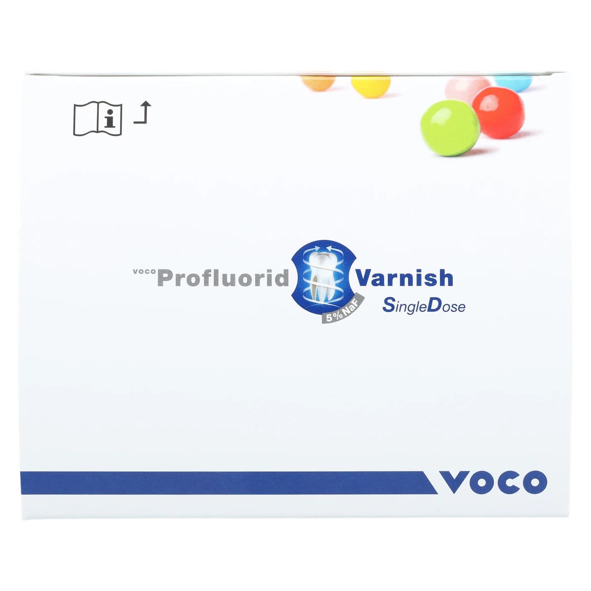 VOCO Profluorid 5% Sodium Fluoride Varnish, Single Dose, Bubble Gum, 0.4 mL, 200/Pack, 2239 thumbnail 5