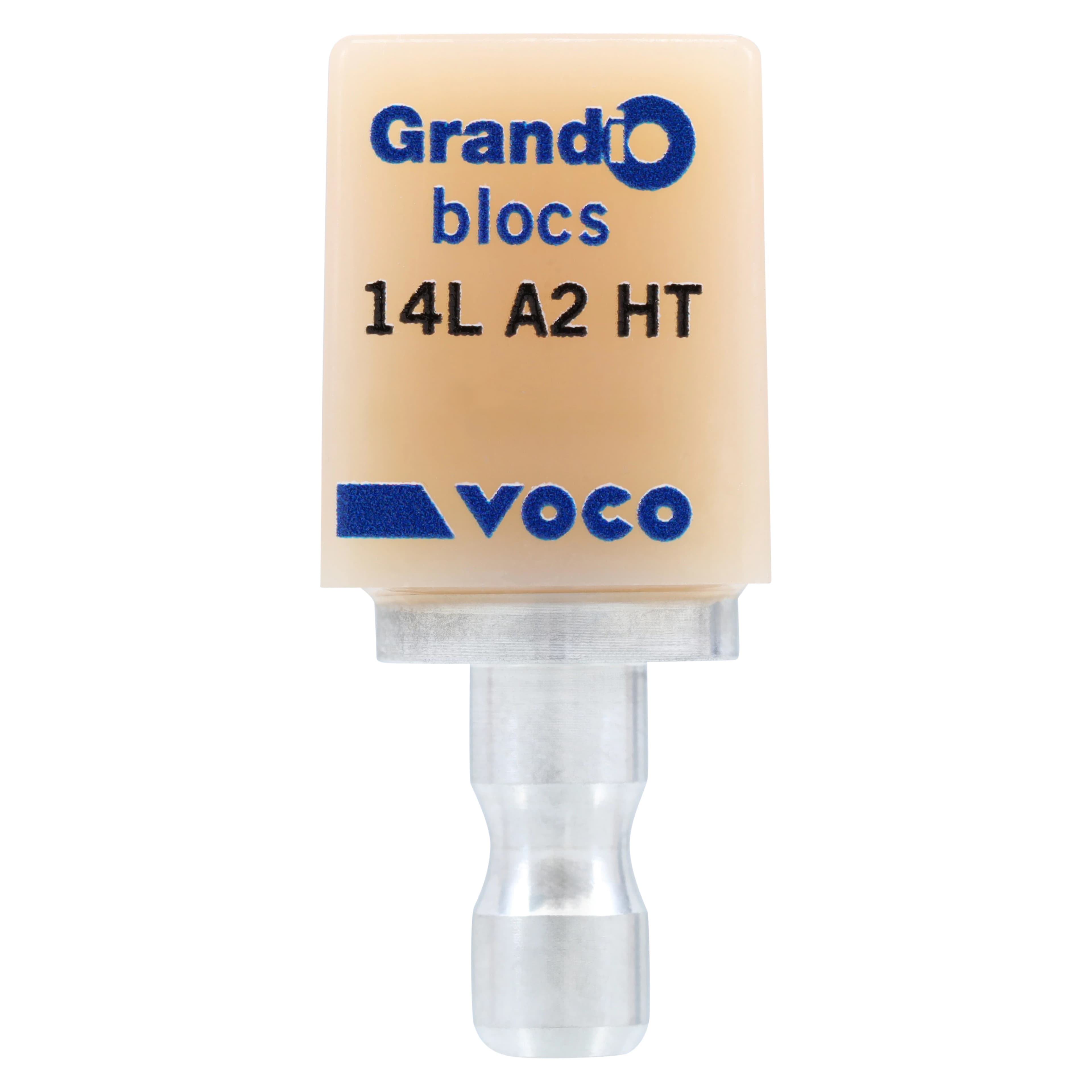 Grandio blocs No. 14L A2 High Translucent CAD/CAM Milling Blocks, Pack of 5 - Grandio blocs No. 14L A2 High Translucent Pack of 5 - Image 1